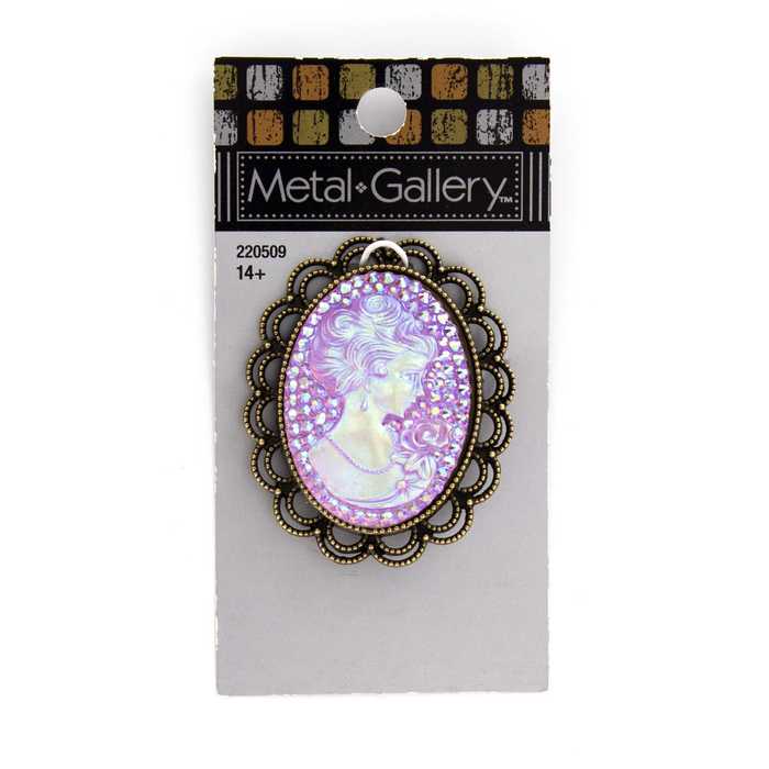 Pink Cameo Brooch Hobby Lobby 220509